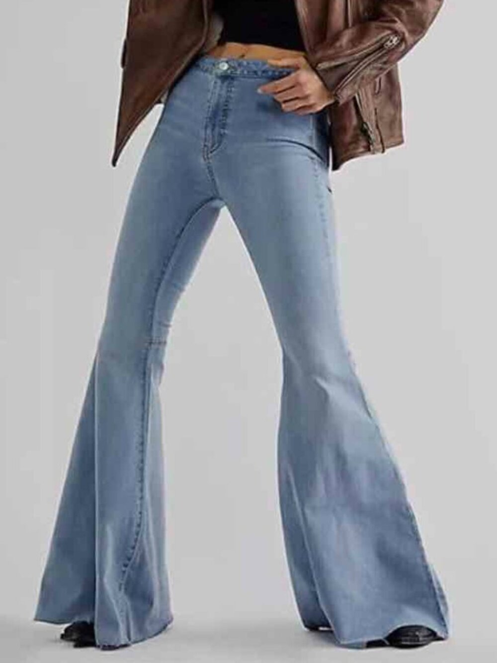 Free People Just Float On Flare Bell Bottoms